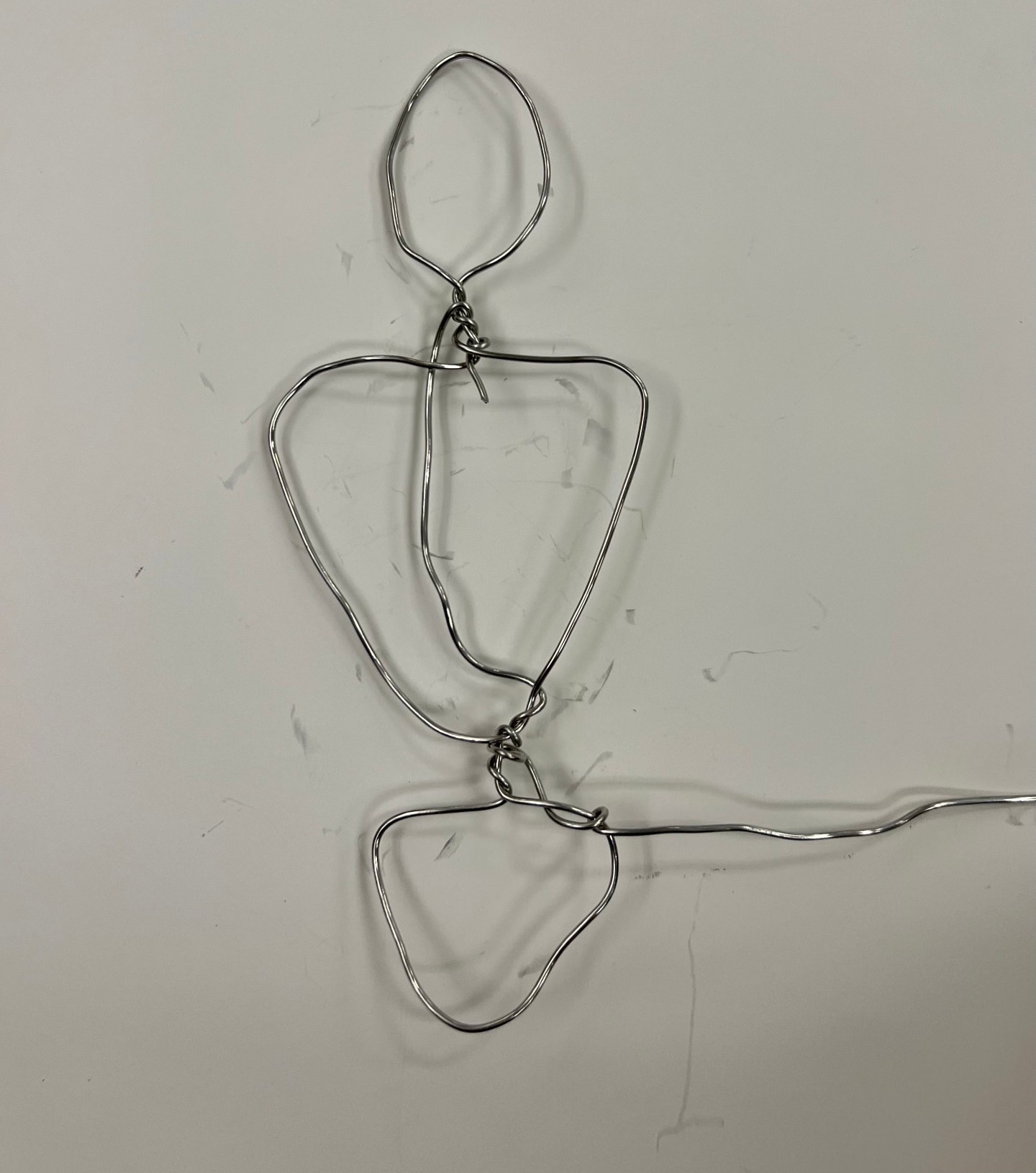 Wire Figure Sculpture That Art Teacher